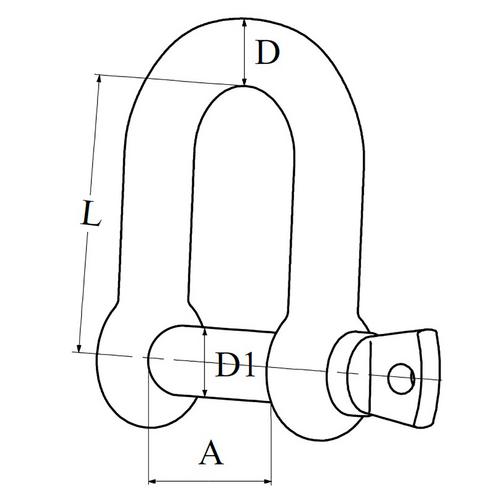 SCHACKEL SMIDD 4X8X16MM